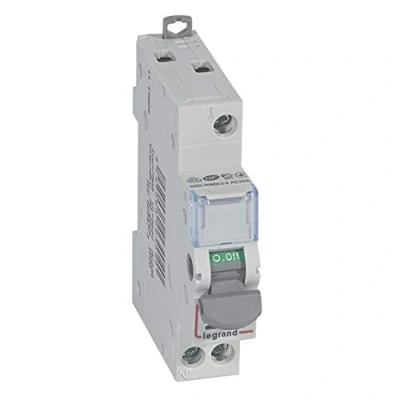 Image de Interrupteur sectionneur à voyant DX3 IS 1P 250V 20A 1 module