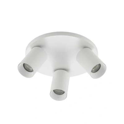 Image de Arcchio Spot Brinja à intensité variable (Moderne) en Blanc Aluminium e. a. pour Couloir (à 3 lampes, GU10), Lampe encastrable, plafonnier, applique