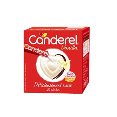 Image de Canderel Sucralose Sticks Vanilla Édulcorant 50 100g