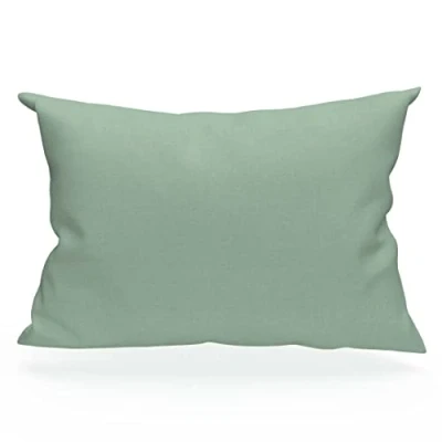 Image de Soleil d&#039;ocre TAIE US VP 50X70 Vert Eau Coton