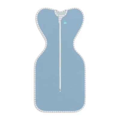Image de Love To Dream Swaddle UP, Sac de Couchage pour bébé, Auto apaisant et Bien ajusté Un Sommeil Calme, Aide au réflexe sursaut, 3,5 6kg, Bleu