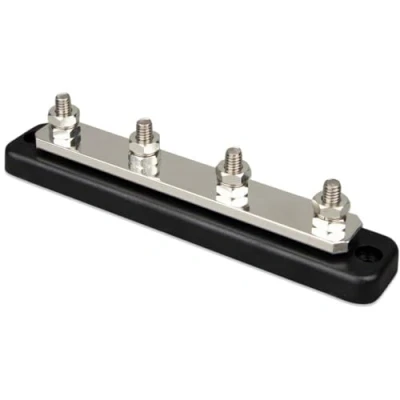 Image de Victron Energy Busbar 250 amp 70 VDC, 4 bornes de connexion courant élevé avec couvercle