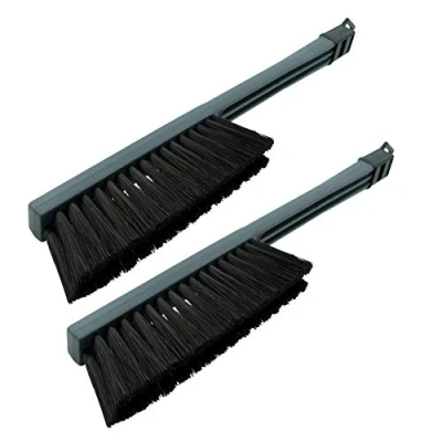 Image de L &amp; P Car Design L&amp;P A059 Lot de 2 Balai Neige Voiture Balayette Brosse Murska Finlande Balais à pour Auto (Lot Gris Noir)
