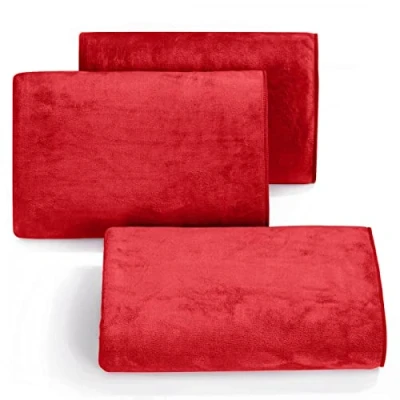 Image de Eurofirany Amy Lot de 3 Serviettes en Microfibre à séchage Rapide Douces et Simples Certifiées Oeko Tex, Polyester, 70 x 140 cm