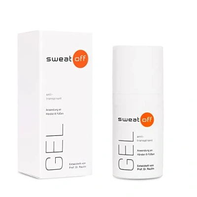 Image de SWEAT OFF Gel Anti transpirant 30 ml contre la transpiration des mains et les odeurs de pieds pour