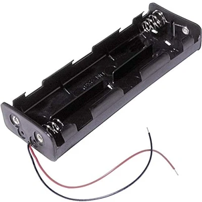 Image de MPD BH26CW Support de Pile 6X LR14 (C) raccordement par Fils (L x l H) 158 55 26 mm