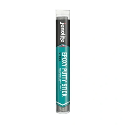 Image de JENOLITE Kit de résine époxy pour la réparation l&#039;acier. Pâte à modeler époxyde fonctionnelle en seulement 60 minutes ! Contenu : 112g