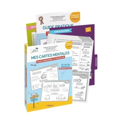 Image de Mes cartes mentales pour enseigner le français Cycle 3 : CM1, CM2: Etude de la langue. 80 reproductibles. Conç... Livre d’occasion