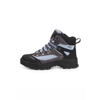 Image de Aigle Huntshaw MTDW Baskets montantes, Femme, Taille: 38, Dark grey Cuir / matière synthétique