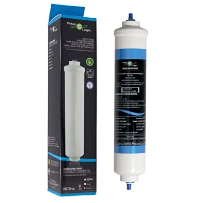 Image de 2 x FilterLogic FFL 191X Filtre à eau externe compatible aux modèles Samsung DA29 10105J, HAFEX/EXP, HAFEX EXP/LG 5231JA2010B, 5231JA2010C / Whirlpool USC100, USC100/1 frigo