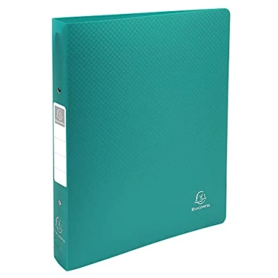Image de Exacompta Réf. 54293S 1 Classeur rigide avec étiquette OPAK 2 anneaux ronds diamètre 30 mm Dos 40 Dimensions extérieures : 32 x 26,8 cm Format à classer A4 Maxi Coloris vert foncé