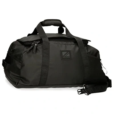 Image de Pepe Jeans Hoxton Sac de voyage Noir 56 x 32 25,5 cm Polyester et PU, Multicolore, única,