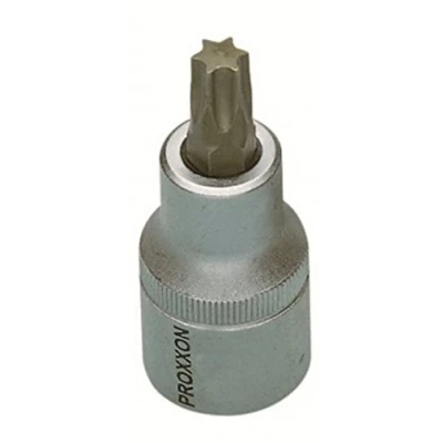 Image de PROXXON 2223492 Douilles 1/2&quot;+ Pointe tx 40 l/55 Argent/Vert
