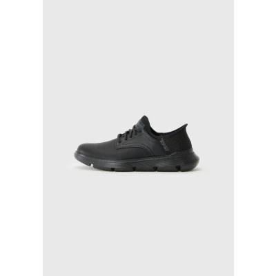 Image de Skechers Homme Garza Gervin avec Technologie Slip in Loafers Shoes, Noir, 46 EU Large