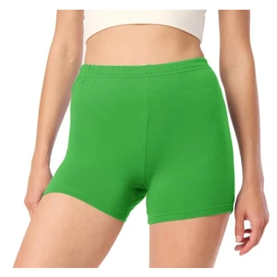 Image de Merry Style Short Cycliste Hotpants Legging Court en Viscose Femme MS10 391 (Vert, XXL)