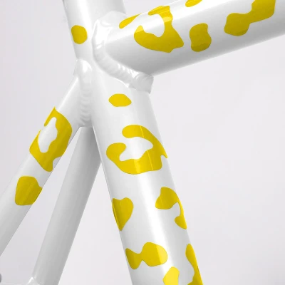Image de Bookman Urban Visibility Sticky Reflectors Autocollants léopards réfléchissants Mixte, Jaune, Taille Unique