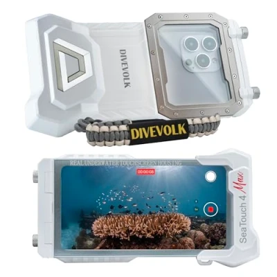 Image de DIVEVOLK Étui de téléphone plongée compatible avec iPhone 12/12 Pro/12 Pro Max/13/13 Pro/13 Max/14/14 Pro/14 Max/15/15 Pro/15 Max