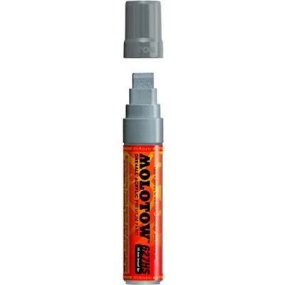 Image de Molotow ONE4ALL 627.218 Marqueur de peinture acrylique, 15 mm, gris pastel