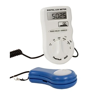 Image de Peak Tech Lux de multimètre numérique 3 1/2 chiffres 200 lux... 50 000 Lux, 1 pièce, P 5025