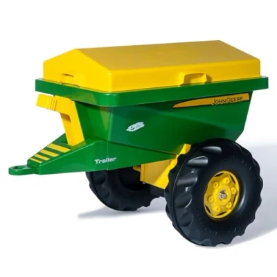 Image de Rolly Toys 12 511 1 Remorque Rollysteumax John Deere Un Essieu