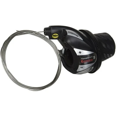 Image de SHIMANO Mando DCHO RS36 6V REVO S. C/Opt. Marc. Commandes Mixte, Noir (Noir)