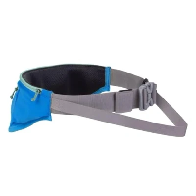 Image de RUFFWEAR Ceinture Trail Runner, de Hanche Mains Libres Confortable pour Courir en Laisse avec Votre Chien, Robuste sans enchevêtrement Poches, Piscine Bleue, S/M