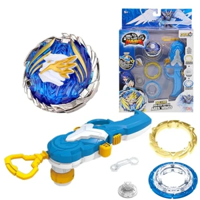 Image de Infinity Nado Toupie V Non Stop Battle Deluxe Ares Wings,Jouet Enfant 5 6 7 8 9 10 11 12 Ans Garcon Fille, Taille Unique