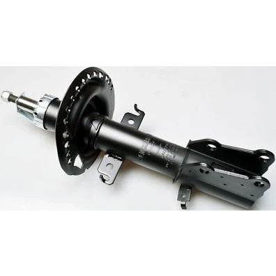 Image de DENCKERMANN DSB249G Amortisseur Essieu avant Pression de gaz Système bitube Jambe suspension, avec ressort détente Goujon en bas