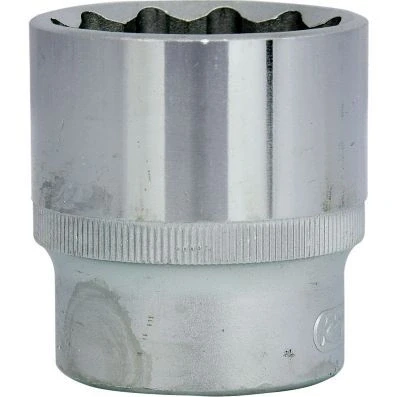Image de KS TOOLS 911.1587 Clé à douille DIN3120, ISO1174, DIN3124, ISO2725 1 32.0 Acier chrome vanadium dodécagonal moleté