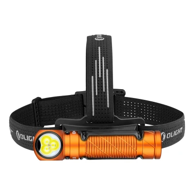 Image de Olight Perun 3 Lampe de poche frontale Rechargeable Orange