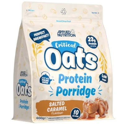 Image de Farine d&#039;avoine Applied Nutrition Critical Oats Salted Caramel 600g