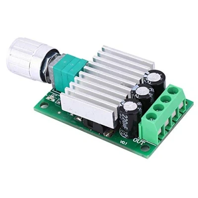 Image de Module de commande vitesse moteur CC 10A PWM, régulateur tension réglable puissance élevée 12 30V(Contrôleur PWM)