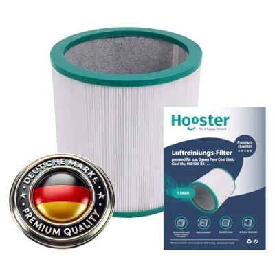 Image de Hooster 1 filtre Compatible avec Dyson Pure Cool Link / Me TP02 TP03 TP00 AM11 BP01 Remplace 968126 03, (9600 1)