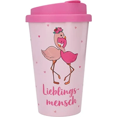 Image de Depesche 2180 049 Gobelet to Go en Plastique avec Slogan, 10271597, Multicolore