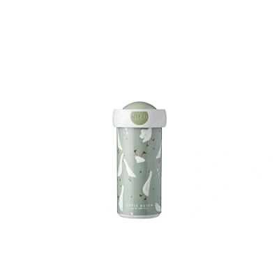 Image de Mepal Gourde Campus Gobelet pour Boire Little Dutch Étanche Enfants Tasse Réutilisable Sans BPA et Lavable au Lave Vaisselle 300 ml Goose