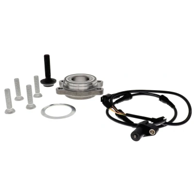 Image de VEMO V10 72 8809 Kit de roulements roue Essieu avant droit, gauche avec capteur tours 95 AUDI: A4 B7 Avant, B6 Berline