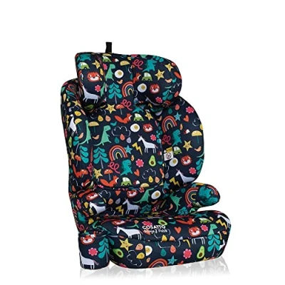 Image de COSATTO NINJA 2 iSize Siège auto enfant De 100 à 150 cm, environ 4 12 ans, rehausseur dossier haut R129, appuie tête 10 positions