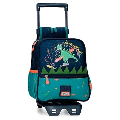 Image de Enso Dino artist Preschool Sac à dos avec Trolley Multicolore 23x25x10 cm Polyester 5.75L