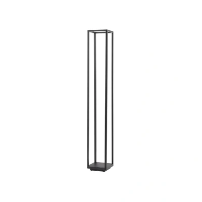 Image de Lucande Borne lumineuse LED Thorvid, noir, aluminium
