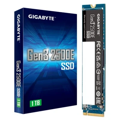 Image de Gigabyte Gen3 2500E SSD 1TB M.2 1 To PCI Express 3.0 NVMe 3D NAND Neuf