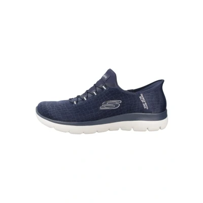Image de Skechers Femme Summits Classy Night Basket, Bleu Marine, 37.5 EU