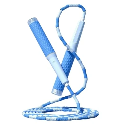 Image de corde à sauter réglable longueur pour libérer les perles segmentées fitness enfants, hommes et femmes