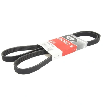 Image de GATES Micro V 5PK1570 Courroie Poly 1570 5 Polyester, EPDM (éthylène propylène diène caoutchouc) OPEL: Vectra C CC, Berline, Signum CC