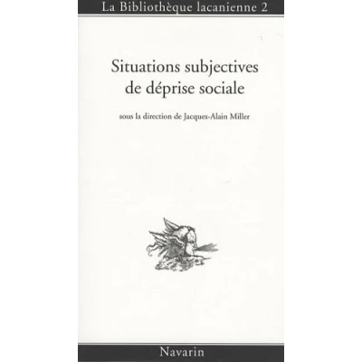 Image de Situations subjectives de déprise sociale. Livre d’occasion Très bon