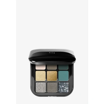 Image de KIKO Milano Glamour Multi Finish Eyeshadow Palette 06 De 9 Ombres À Paupières Aux Finis Variés