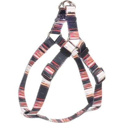 Image de Flamingo Harnais Chien Step&amp;Go Tabor mélange XS pour Réglable en continu avec Boucle à clic Anti Traction A: 20 35cm B: x 10mm 1mm