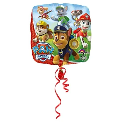 Image de Ballon en feuille Paw Patrol puppies