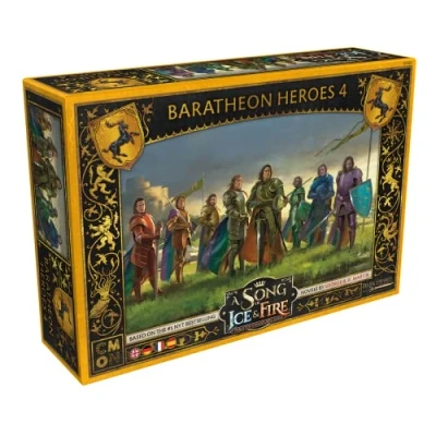Image de CMON Un Chant de Glace et feu Heroes of House Baratheon IV Army Jeu, CMND0242, Multicolore, coloré, Moyen