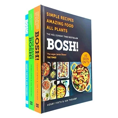 Image de Bosh Series 3 Books Collection Set By Henry Firth, Ian Theasby (Bosh Healthy Vegan, [Hardcover] Bish Bash Bosh, Simple Recipes)