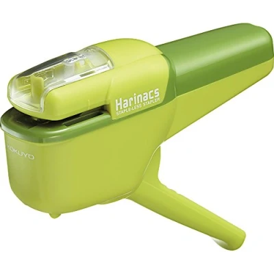 Image de Kokuyo SLN MPH105G Agrafeuse sans aiguille et trou, Vert